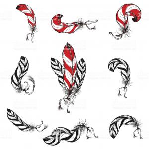 300x300 Native American Eagle Bird Feather Vector Catchsplace