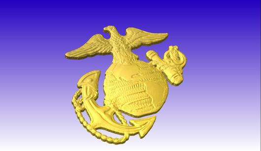 530x306 Eagle Globe And Anchor Vector Art Model Cncvectorart