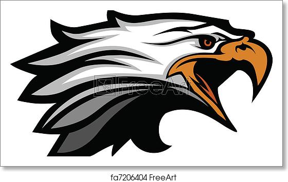 560x355 Free Art Print Of Mascot Head Of An Eagle Vector Illu Eagle Head