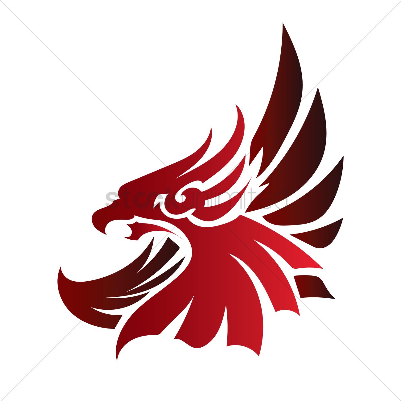 Abstract Eagle Icon Vector Image 1300x1300 Abstract Eagle Icon Vector Image