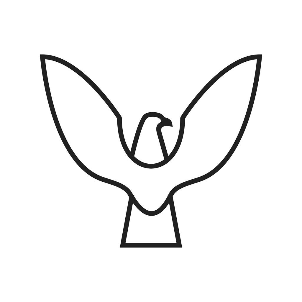 Eagle Line Icon 1024x1024 Eagle Line Icon