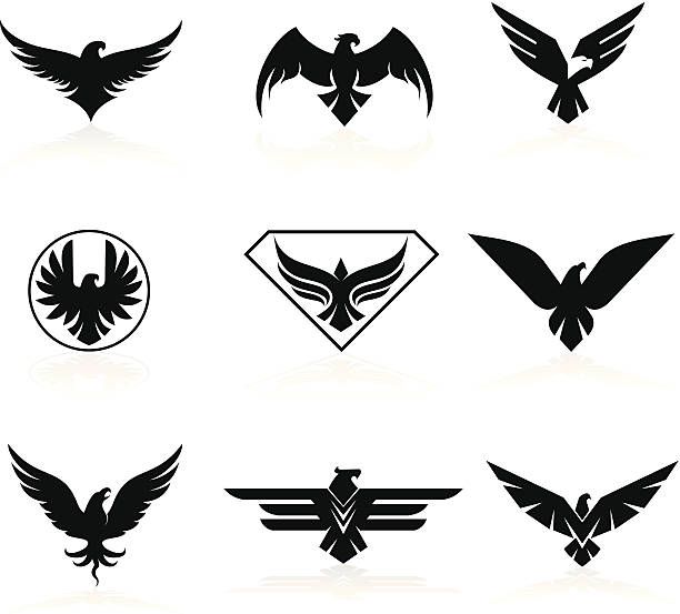 Set Of Eagle Icons Logotip Eagle Icon, Lion Tattoo Design 612x553 Set Of Eagle Icons Logotip Eagle Icon, Lion Tattoo Design