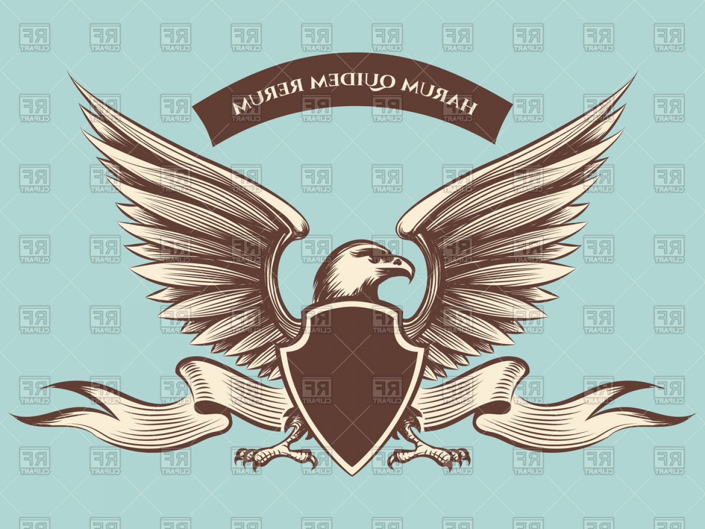 Vintage American Eagle Mascot Icon Vector Clipart Handandbeak 1440x1080 Vintage American Eagle Mascot Icon Vector Clipart Handandbeak