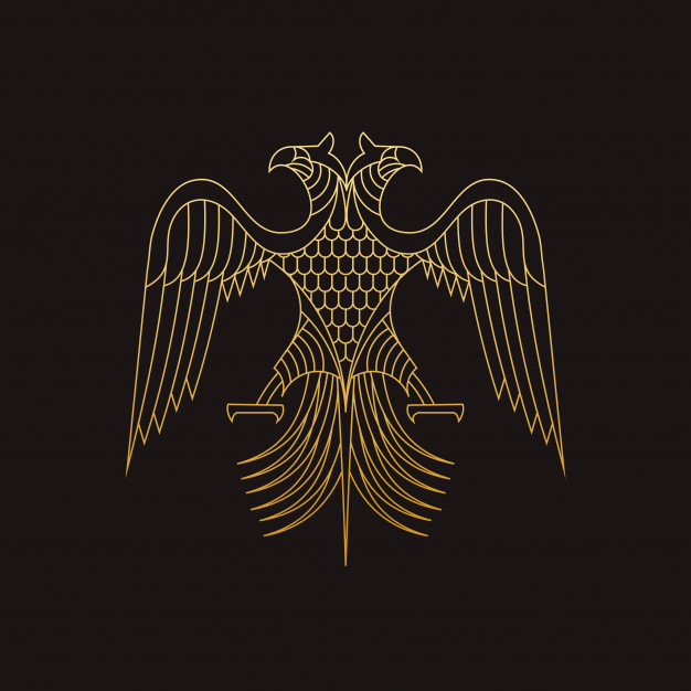 Eagle Line Art Illustration Vector Premium Download 626x626 Eagle Line Art Illustration Vector Premium Download