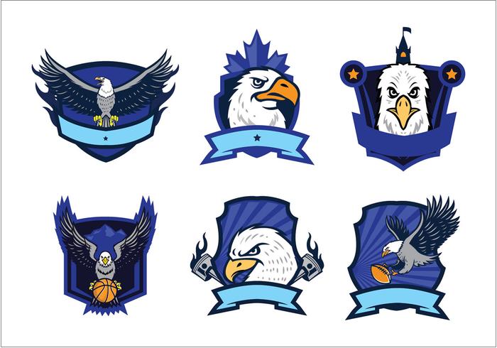 Free Eagles Logo Vector Set 700x490 Free Eagles Logo Vector Set