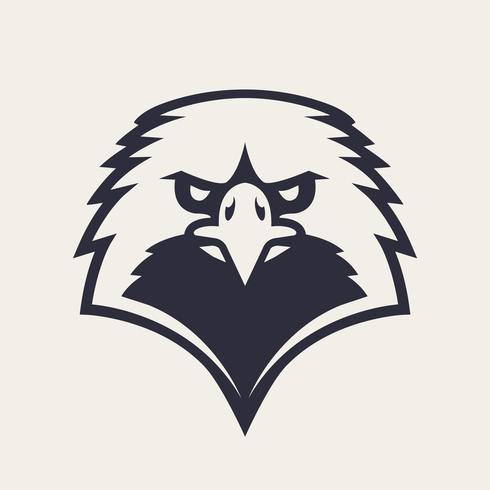 490x490 Eagle Mascot Vector Icon