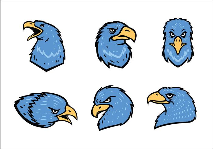 700x490 Free Eagles Mascot Vector