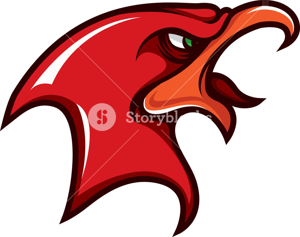 1000x790 Vector Eagle Mascot Royalty Free Stock Image