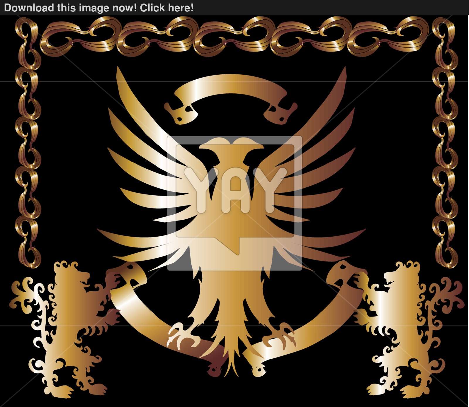 Gold Eagle Shield Vector Art Vector 1600x1390 Gold Eagle Shield Vector Art Vector