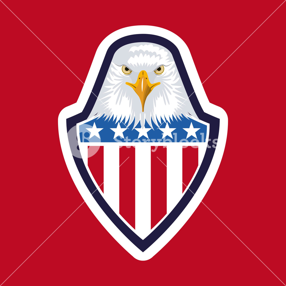 Independence Day America Red Background Eagle Shield Form Usa 1000x1000 Independence Day America Red Background Eagle Shield Form Usa