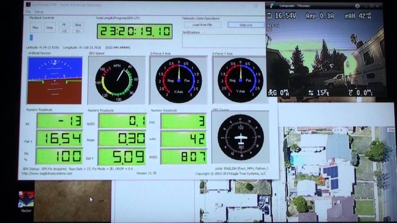 1280x720 Vector Eagle Tree Live Telemetry