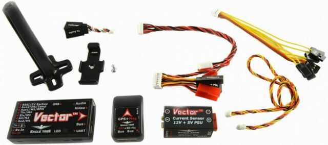 640x284 Vector Flight Controller Deans Connectors Osd Eagle Tree