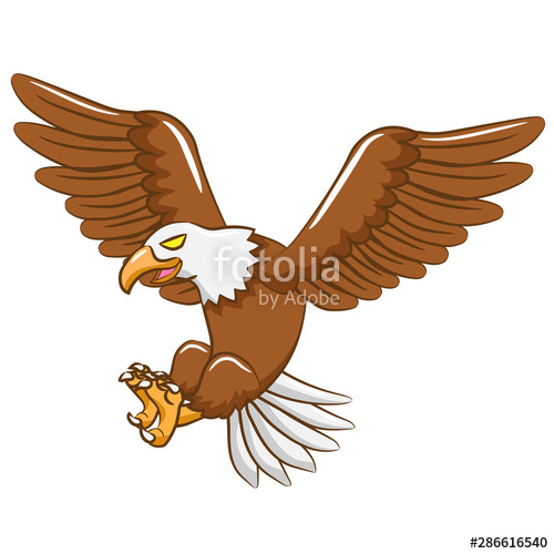 500x500 Eagle Vector Graphic Clipart Stock Image And Royalty Free Vector