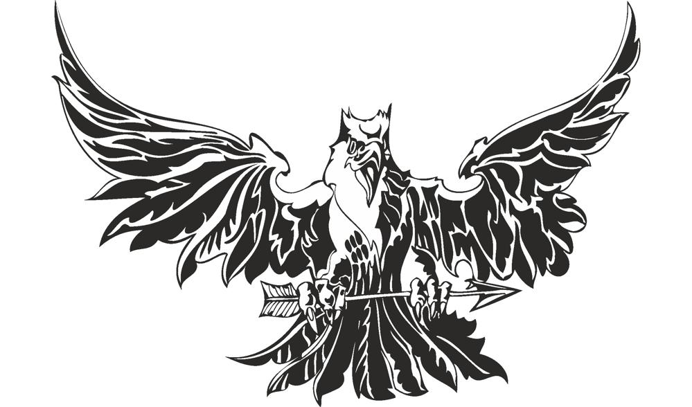 999x588 Eagle Attacking Tattoo Design Vector Free Vector Cdr Download