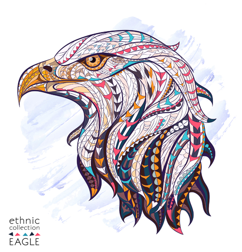 Ethnic Pattern Eagle Vector Free Download 500x520 Ethnic Pattern Eagle Vector Free Download