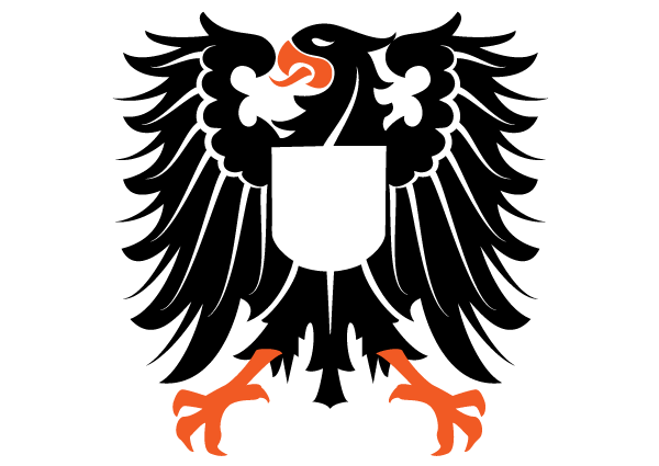 Heraldic Eagle Vector Image Albanian Flag Outlines Eagle 600x425 Heraldic Eagle Vector Image Albanian Flag Outlines Eagle