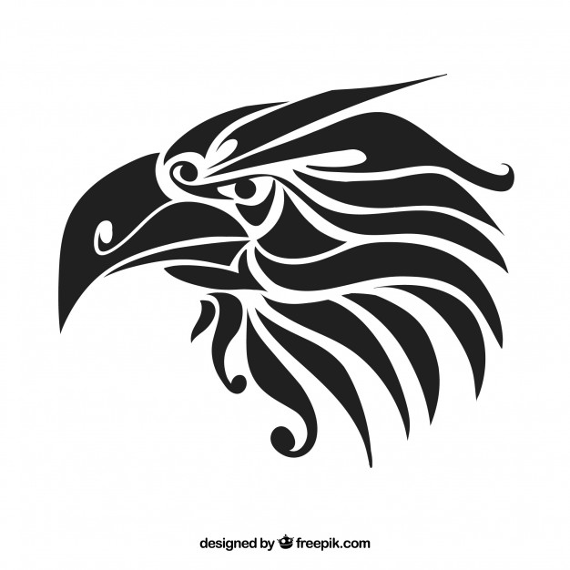 Black Tribal Eagle Vector Tattoo Vector Free Download 626x626 Black Tribal Eagle Vector Tattoo Vector Free Download