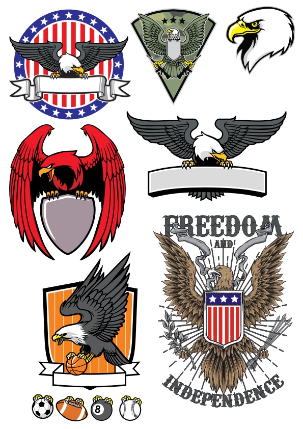 Eagle Emblem Free Vector Download In Cdr 595x842 Eagle Emblem Free Vector Download In Cdr