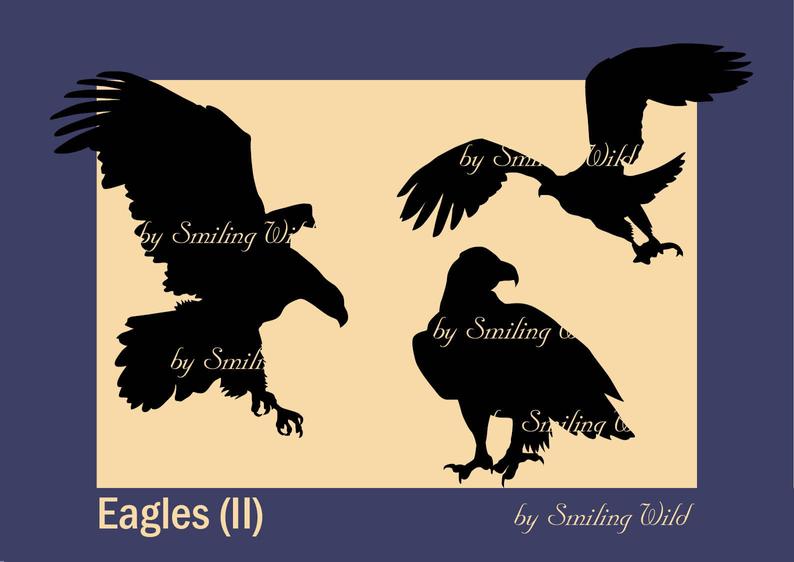 794x562 Eagle Silhouette Png Clipart Eagle Vector Graphic Etsy