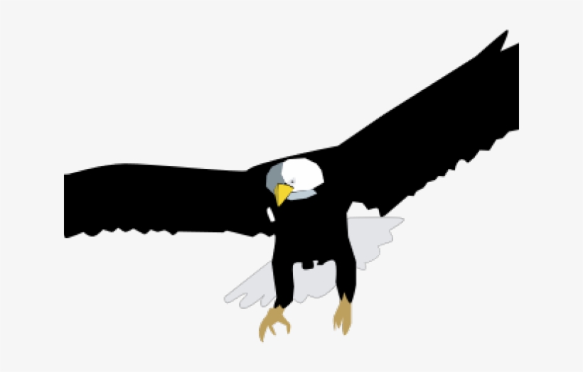 820x524 Drawn Bald Eagle Silhouette White