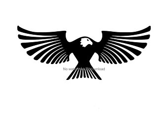 340x270 Eagle Wings Vector Etsy