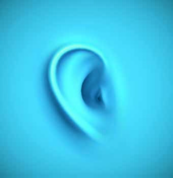 340x351 Human Ear Free Vector Download