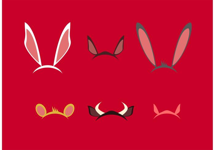 700x490 Little Animal Ear Vectors