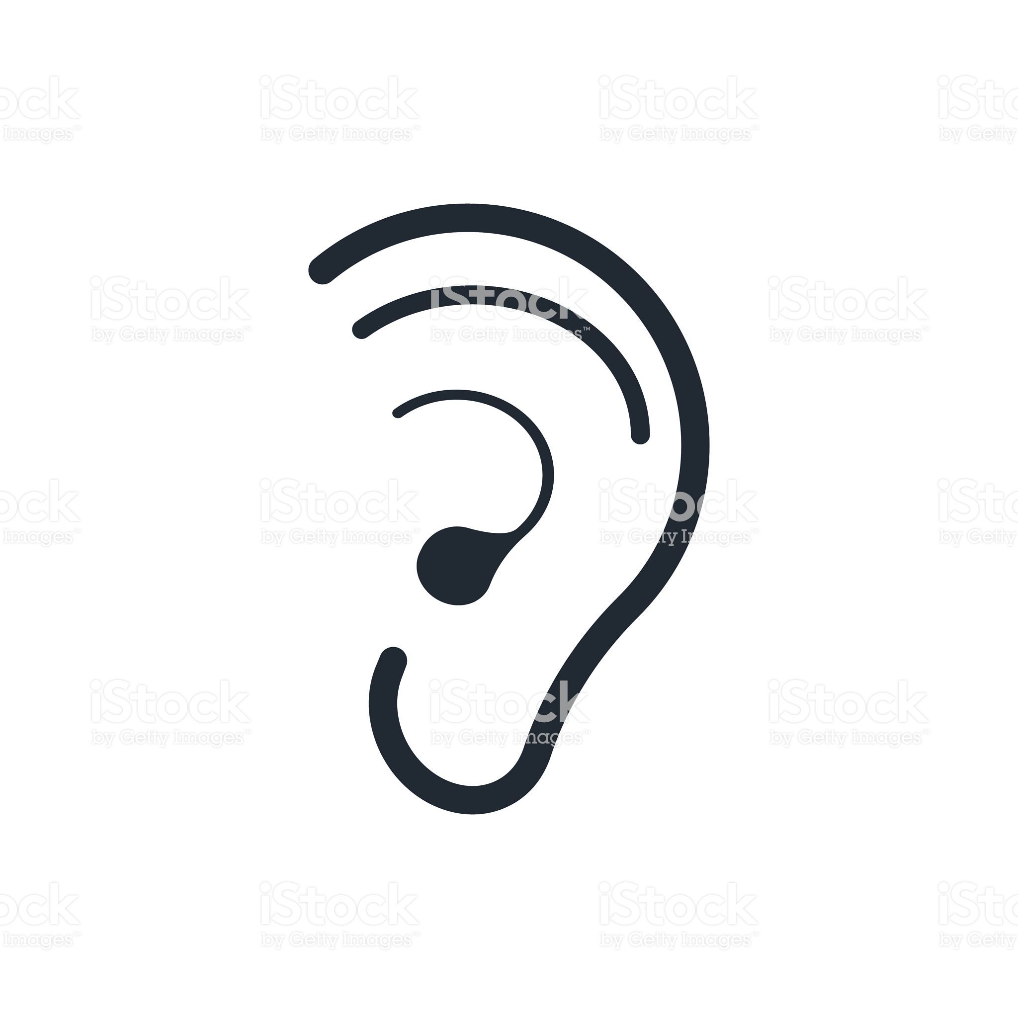 2048x2048 Hearing Ear Icon Hook Royalty Free Icons, Free Vector Art