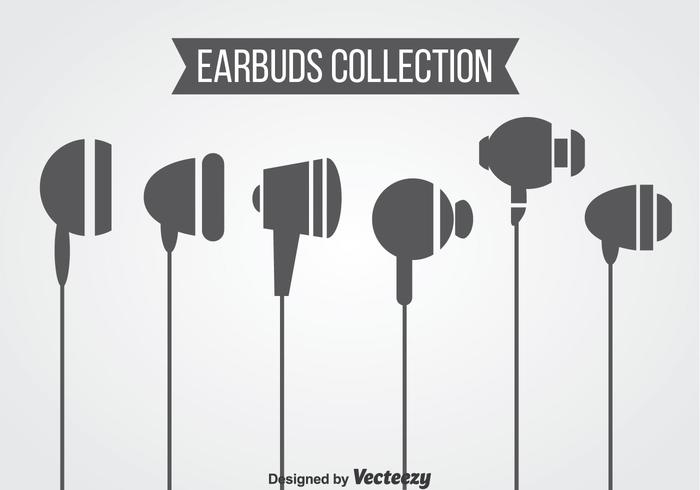 700x490 Ear Buds Collection Vector