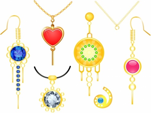 490x368 Earrings Free Vector Download