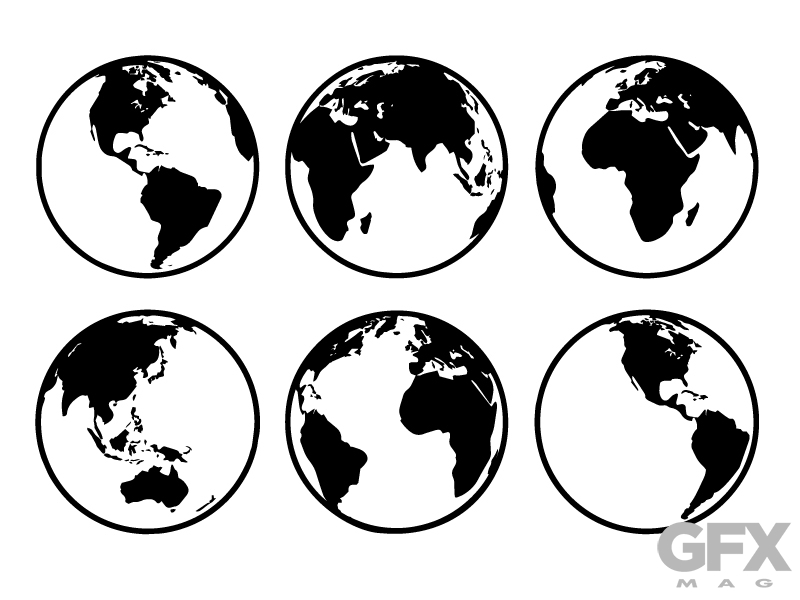 Vector Silhouette World Earth Globe Map Clip Art Free Download 800x600 Vector Silhouette World Earth Globe Map Clip Art Free Download