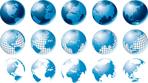 Earth Map Vector Free Vector Download 505x285 Earth Map Vector Free Vector Download