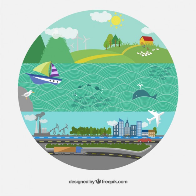 Round Illustration For Earth Day Free Vector Free Vectors Ui 626x626 Round Illustration For Earth Day Free Vector Free Vectors Ui