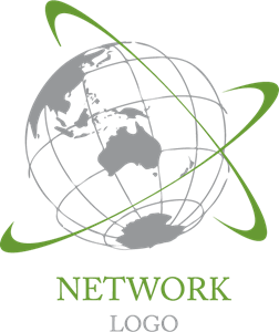 252x300 Globel Earth Network Logo Vector
