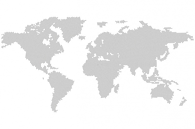 626x417 Map Vectors, Free In Format