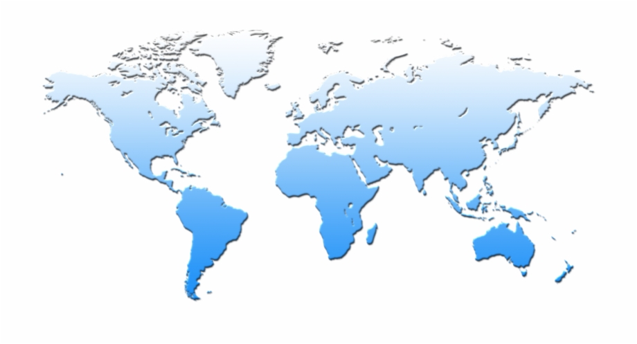 920x497 World Map Png Transparent Background Download