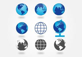 Globe Free Vector Art 286x200 Globe Free Vector Art
