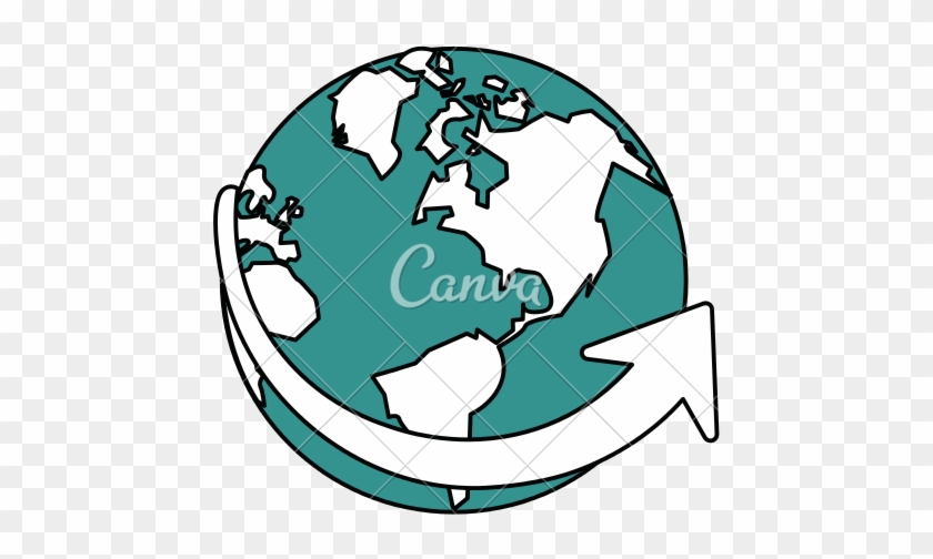 Planet Earth Clipart Silhouette 840x504 Planet Earth Clipart Silhouette