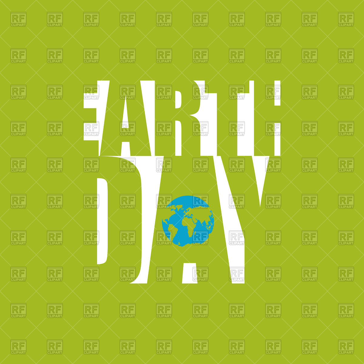 Earth Day Planet And Silhouette Of Letters Vector Image 1200x1200 Earth Day Planet And Silhouette Of Letters Vector Image
