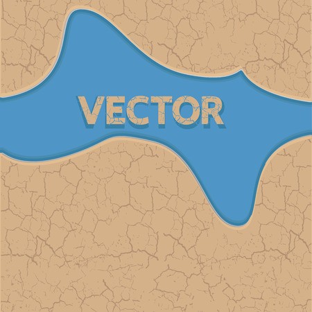 450x450 Vector Cracked Earth Texture And Water Royalty Free Vector Graphics