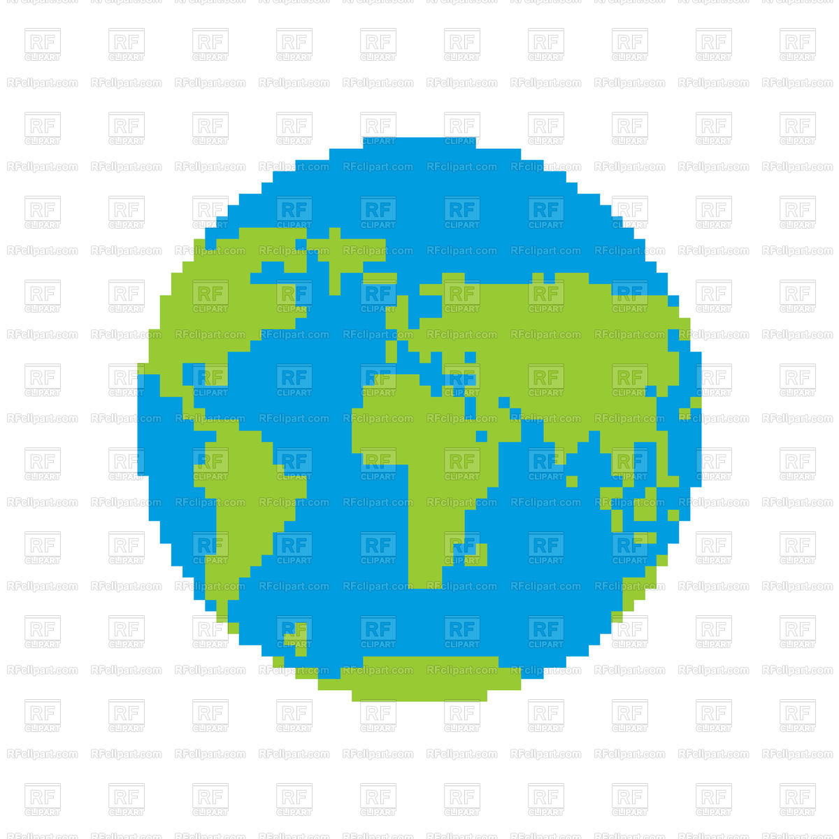 Earth Pixel Art Vector Image Of Icons And Emblems Popaukropa 1200x1200 Earth Pixel Art Vector Image Of Icons And Emblems Popaukropa