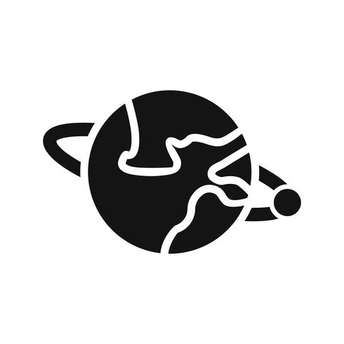 490x490 Orbit Around The Earth Vector Icon