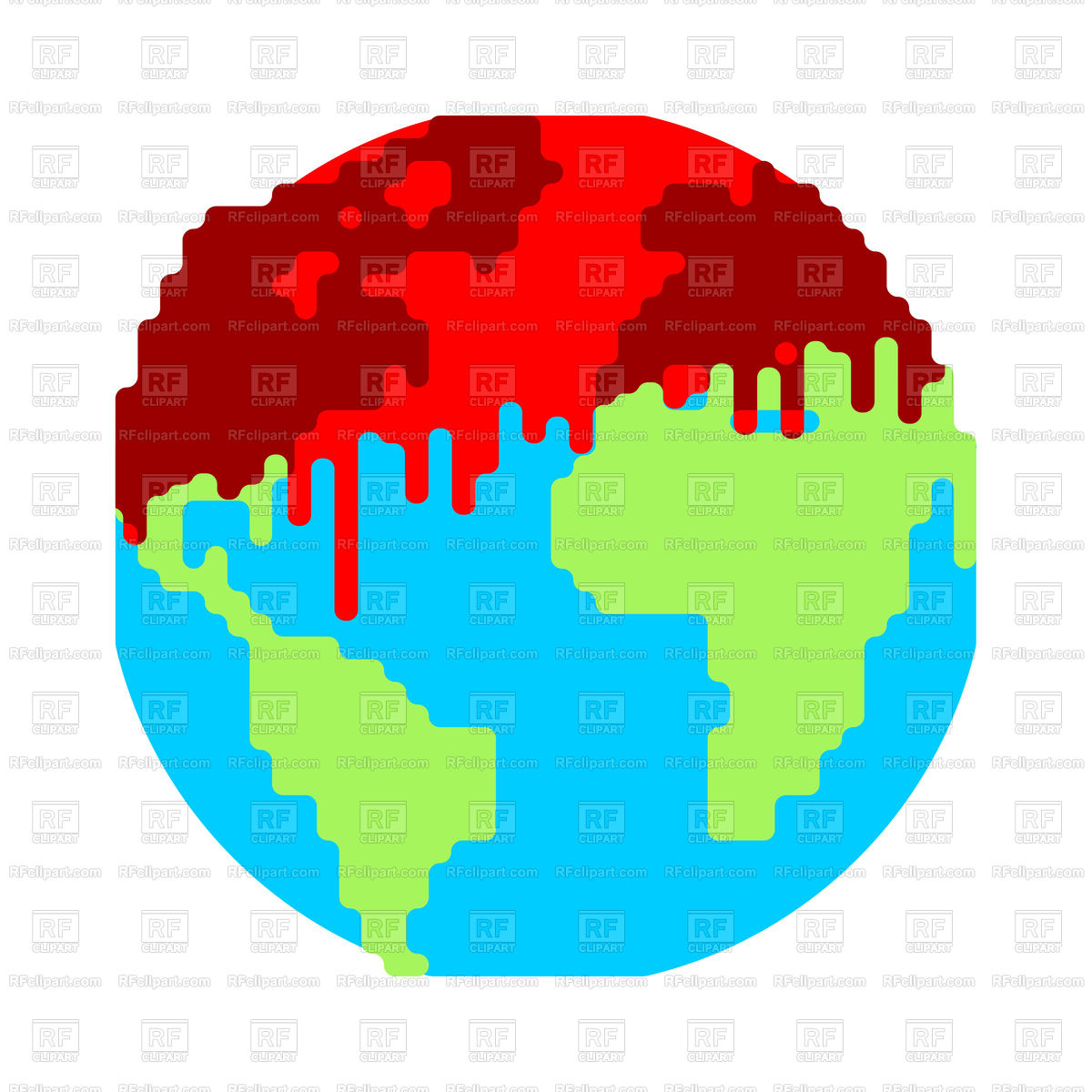 1200x1200 Dripping Blood On Earth Vector Image Of Icons And Emblems