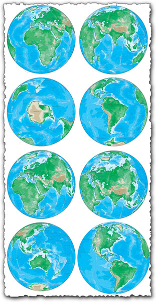 311x600 Different Angles Of Earth Vector