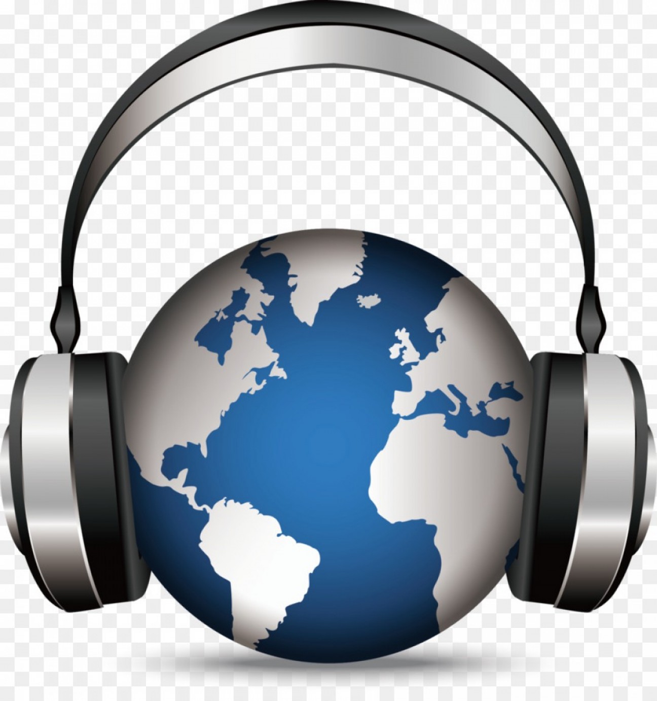 1296x1382 Png Earth Globe World Map Clip Art Headphones Vector Hoodamathrun