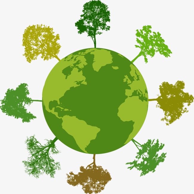 650x650 Earth Vector Trees, Earth, Trees, Creati