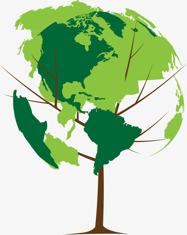 650x816 Green Earth Tree, Green Vector, Earth Ve