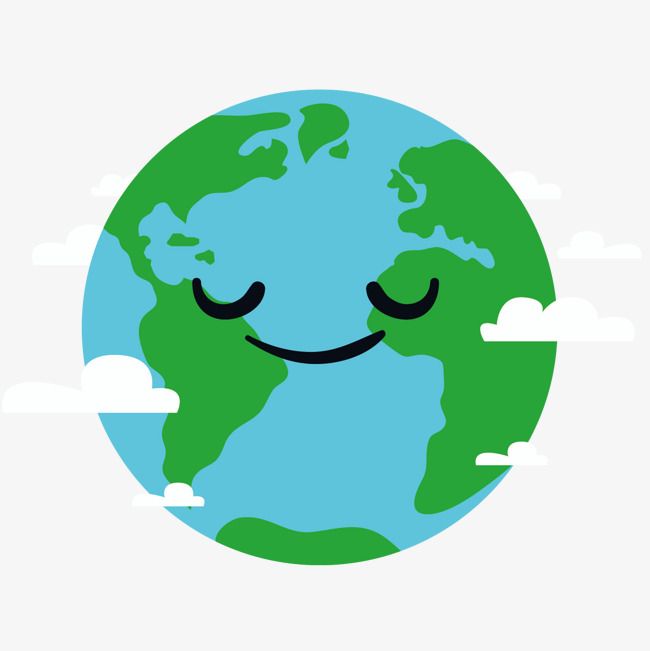 650x651 Vector Blue Earth Smiling Face, Earth Smiling Face, Blue Earth