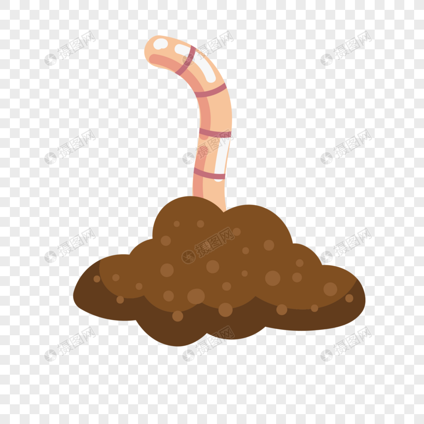 860x860 Cartoon Earthworm Vector Map Png Image Picture Free Download