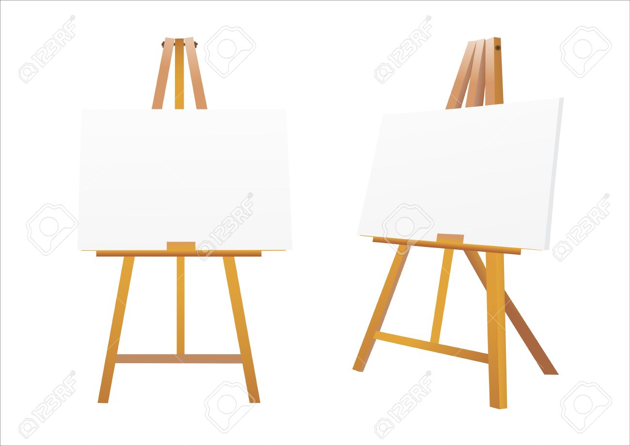 1300x921 Canvas Stand Clipart